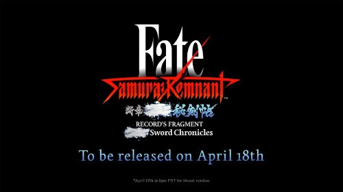 《Fate/Samurai Remnant》DLC2定档4月18日 故事为严肃风格